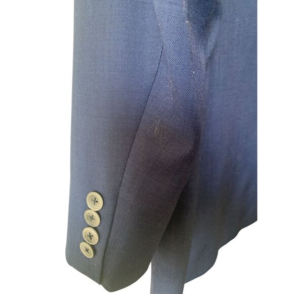 Tiglio Luxe Mens Navy Blazer size 42 - Picture 4 of 10